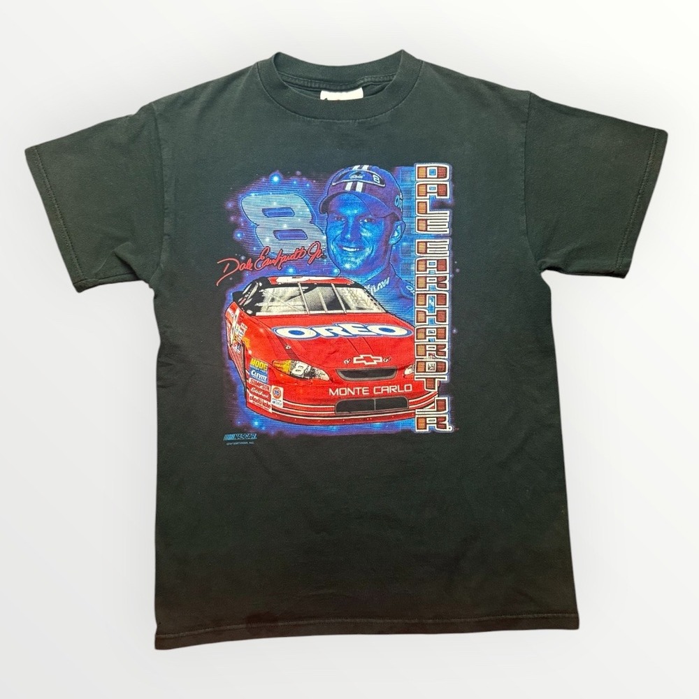 Vintage NASCAR Dale Earnhardt Jr Oreo #8 T-Shirt Chase Authentics Black XL